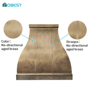 Fobest Custom Brass Bell Custom Range Hood  FSS-638