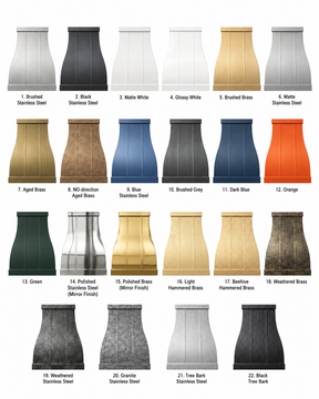 Fobest Custom Brass Bell Custom Range Hood  FSS-638