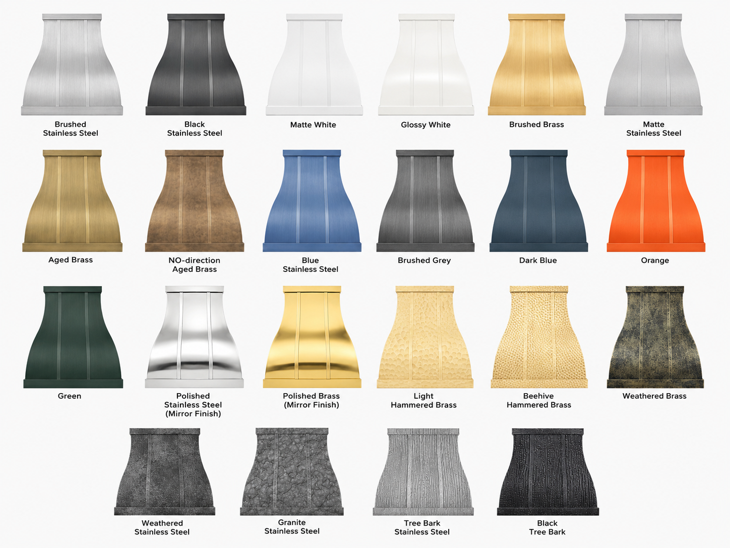 Fobest Custom Brass Hoods Bell Shape FSS-432