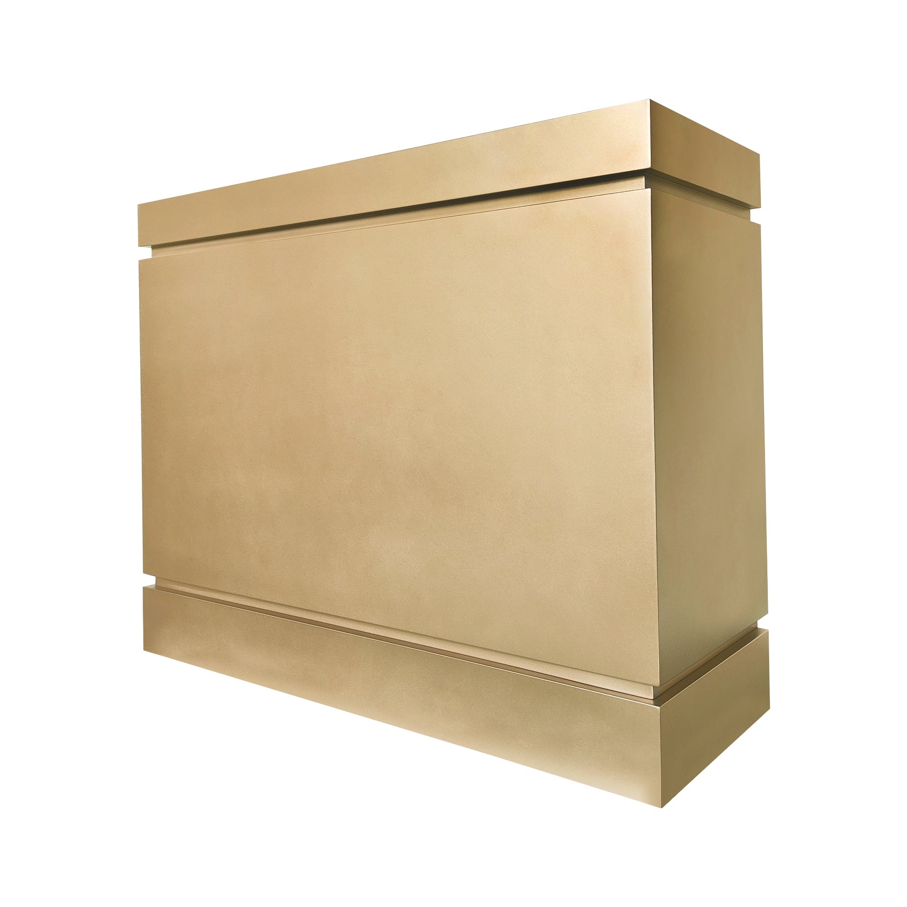 Fobest Custom Brass Range Hood in Box Design FSS-670