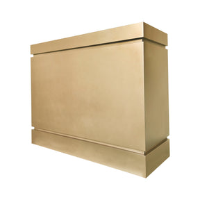 Fobest Custom Brass Range Hood in Box Design FSS-670