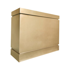 Fobest Custom Brass Range Hood in Box Design FSS-670