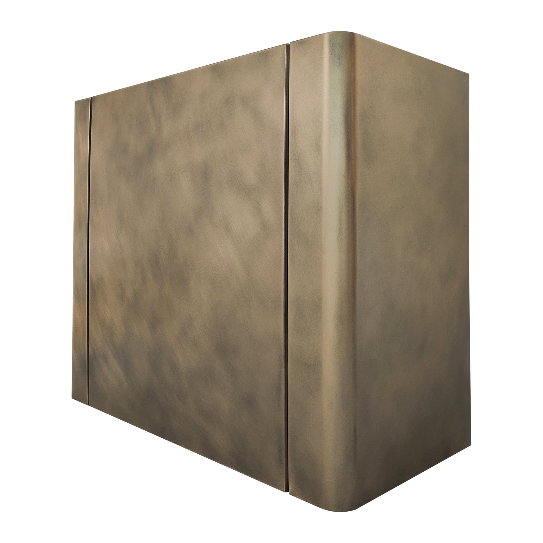 Fobest Custom Brass Range Hood with Aged Brass Finish FSS-333