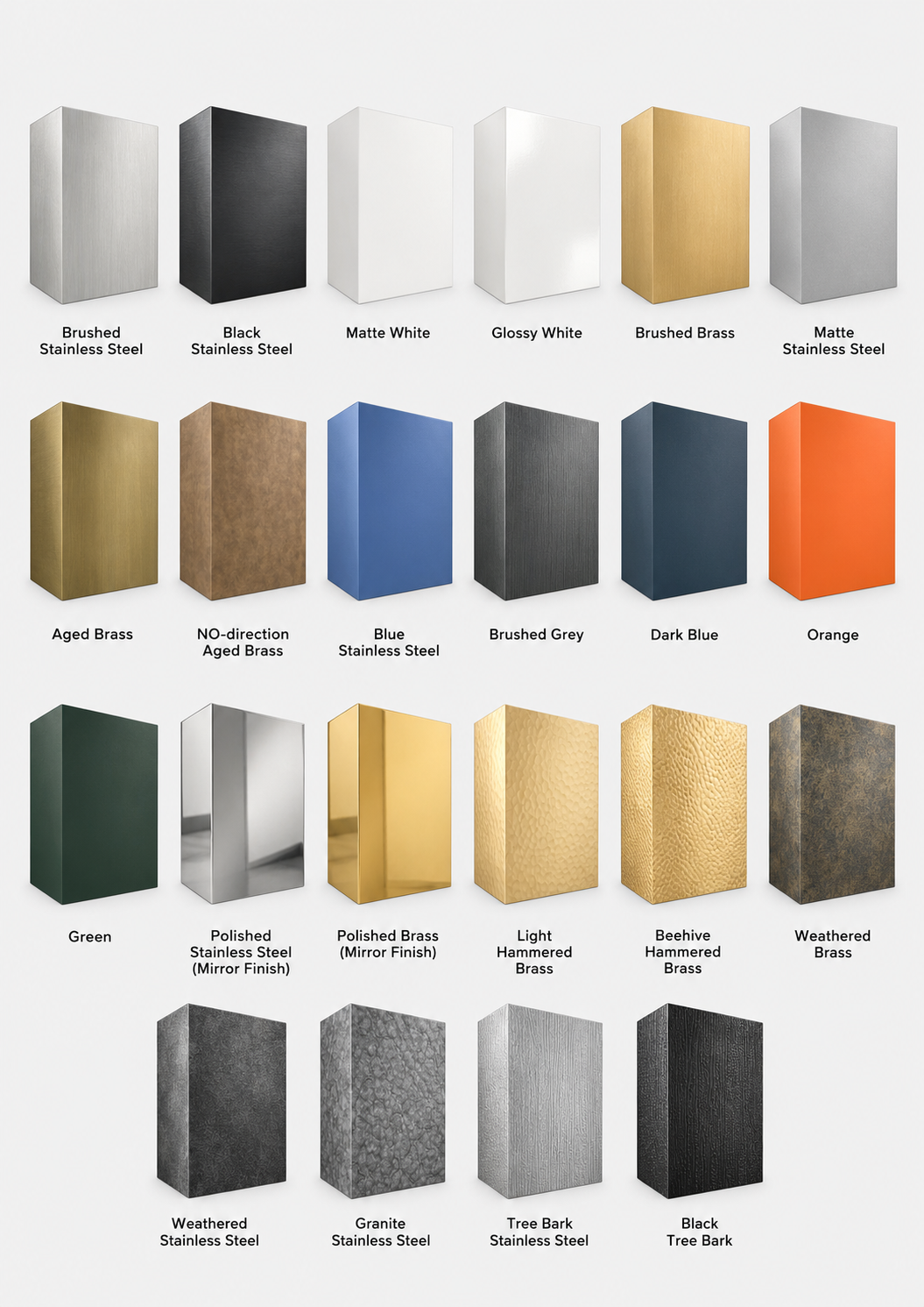Fobest Custom Brass Range Hood with No Direction Texture FSS-309