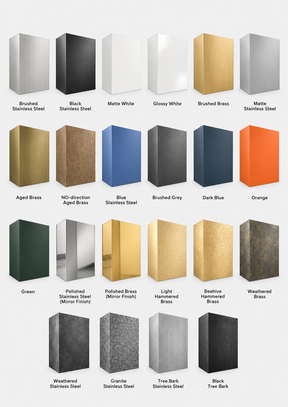 Fobest Custom Brass Range Hood with No Direction Texture FSS-309