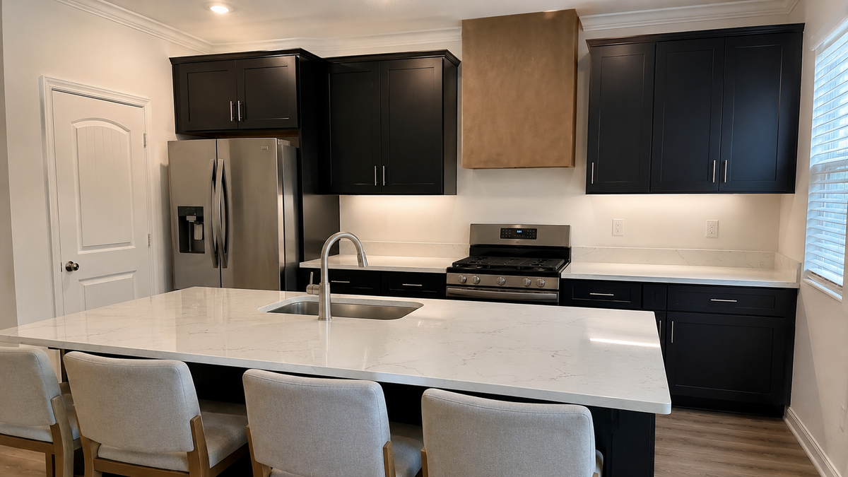 Fobest Custom Brass Range Hood with No Direction Texture FSS-309
