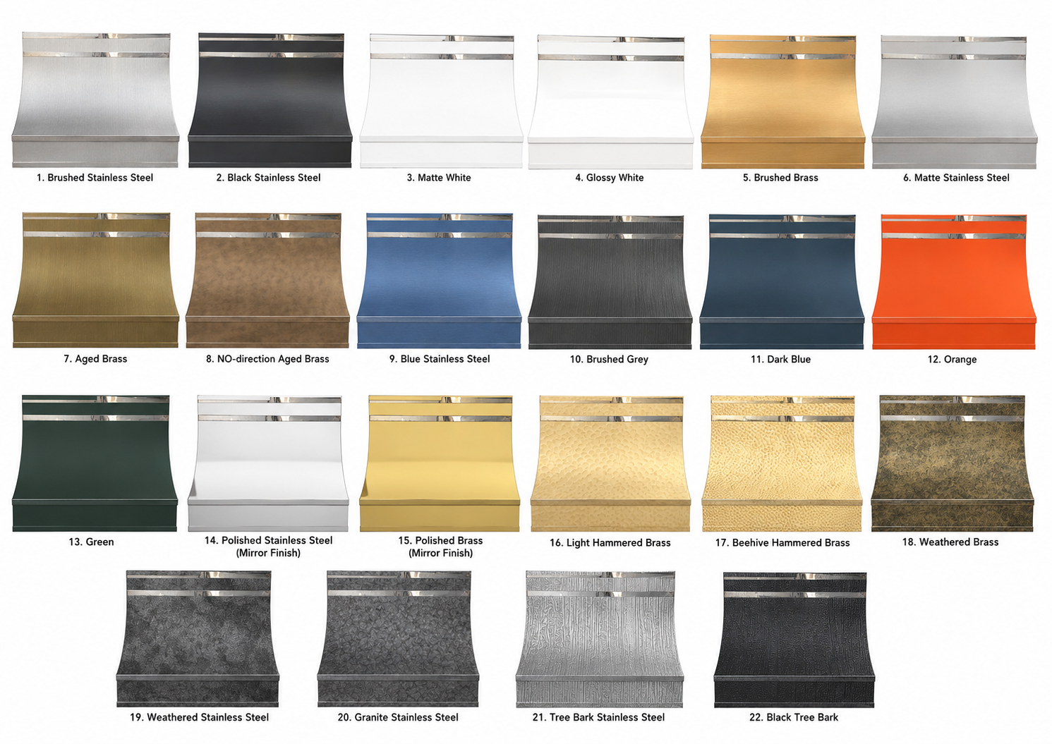 Fobest Custom Brushed Stainless Steel Range Hood FSS-58