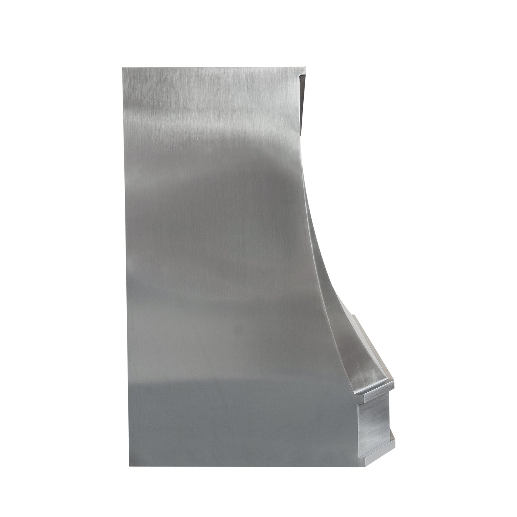 Fobest Custom Brushed Stainless Steel Range Hood in Geometric Design FSS-680