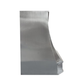 Fobest Custom Brushed Stainless Steel Range Hood in Geometric Design FSS-680