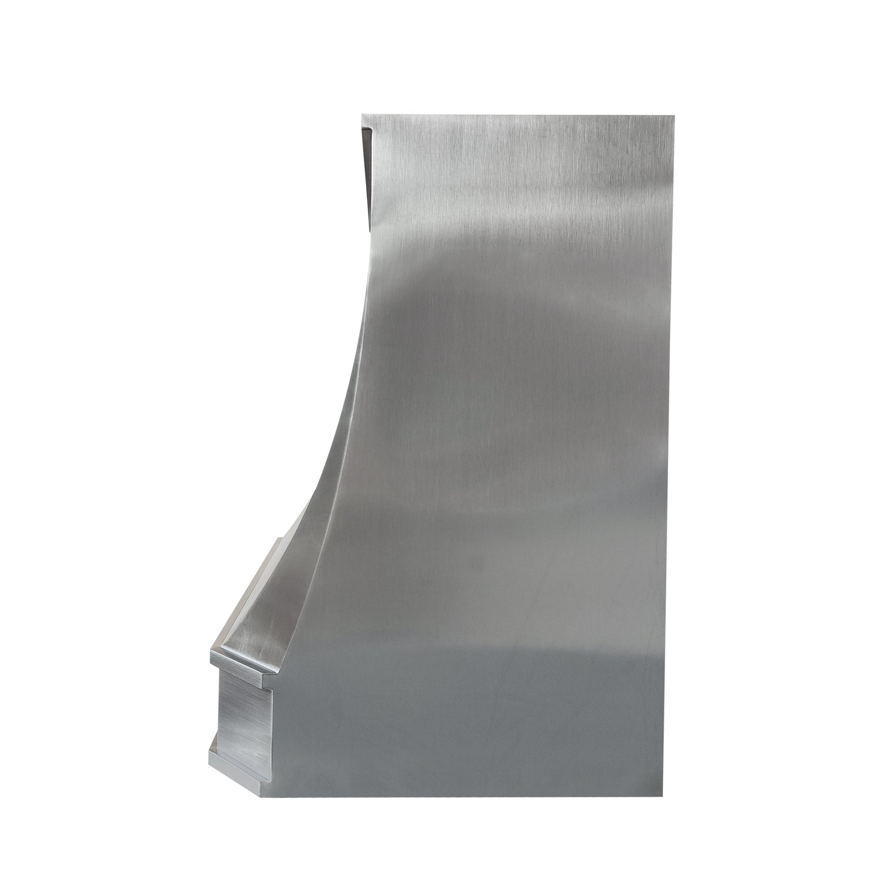 Fobest Custom Brushed Stainless Steel Range Hood in Geometric Design FSS-680