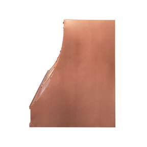 Fobest Custom Classic Copper Range Hood with Hammered Apron Design FCP-378