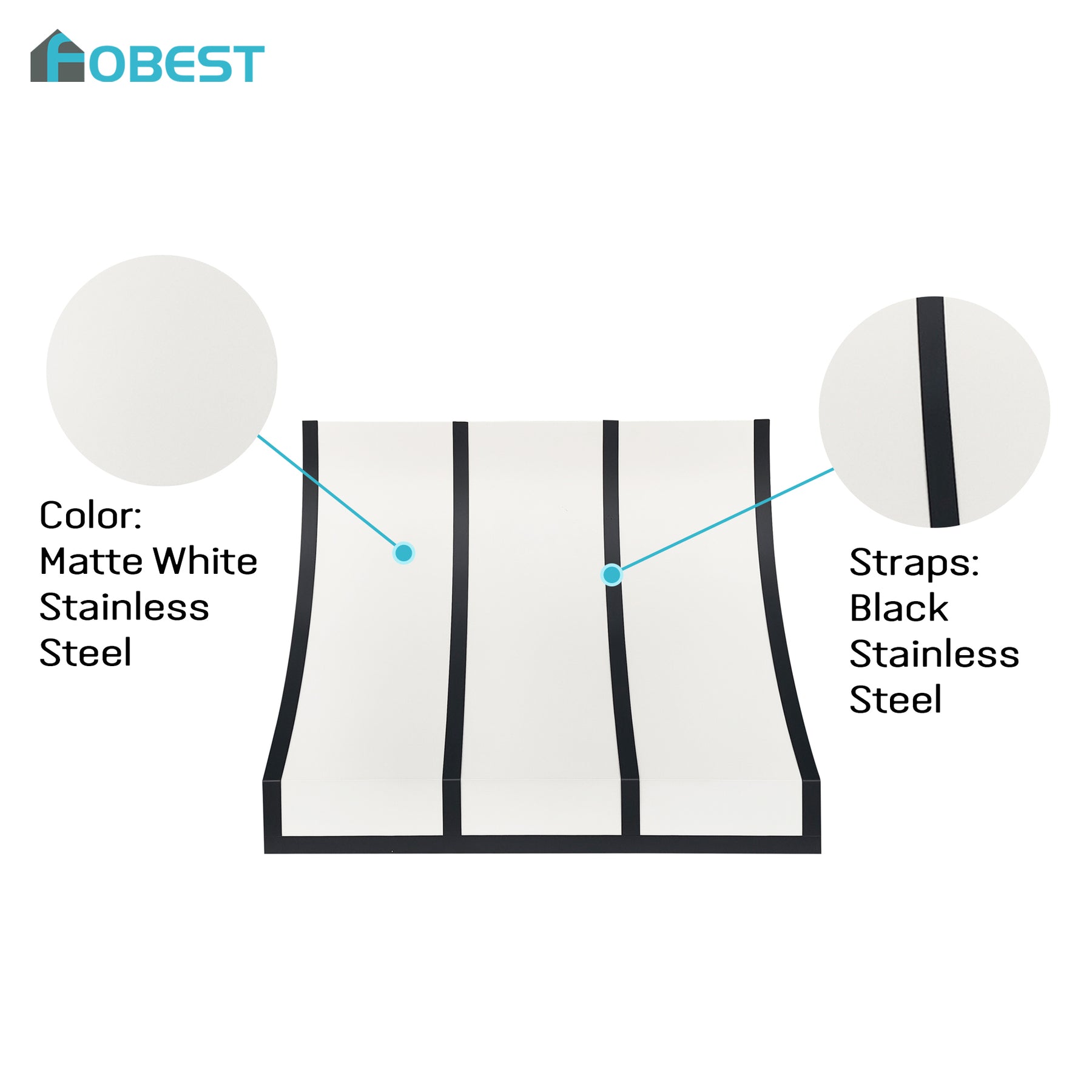 Fobest Custom Classic Stainless Steel Range Hood FSS-674
