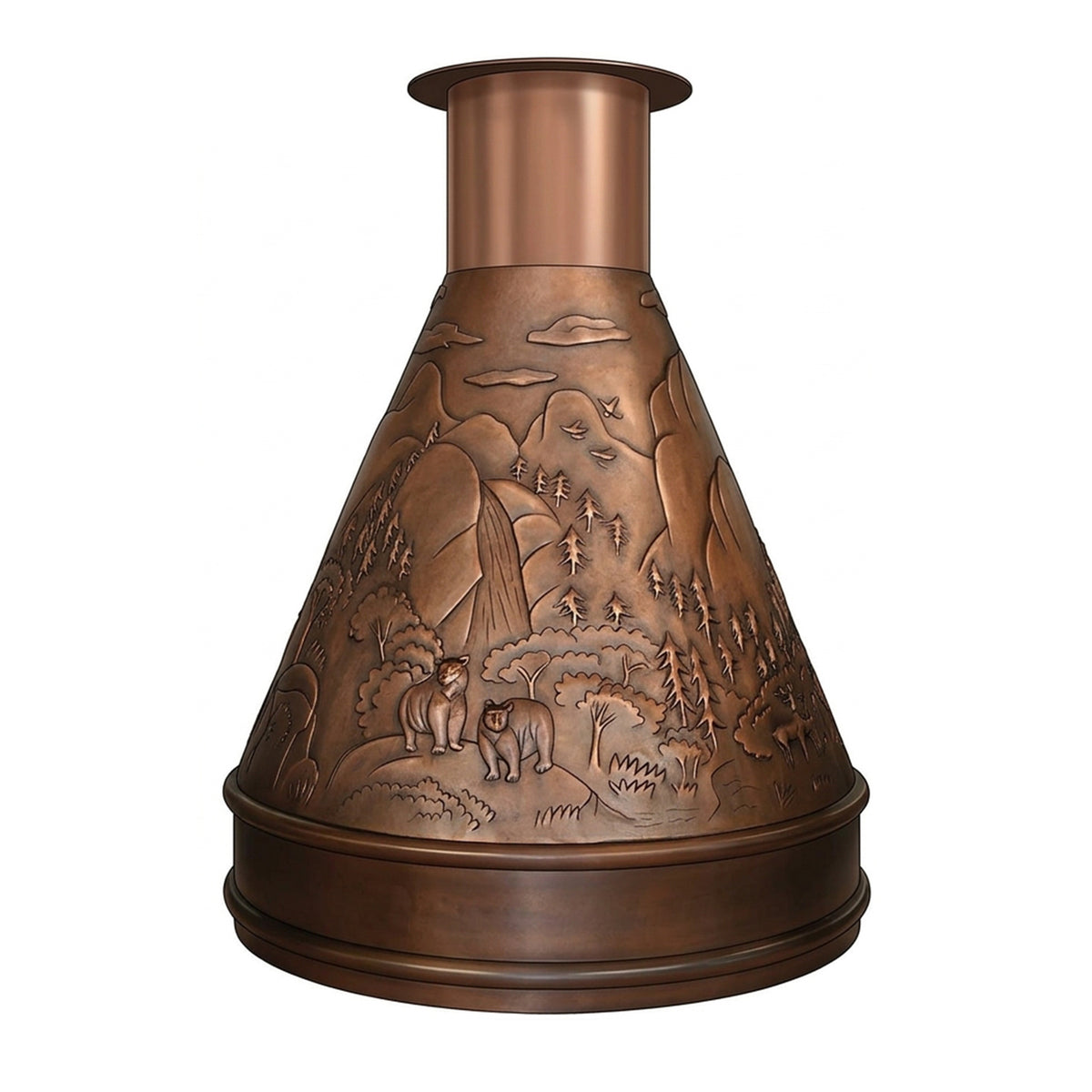 Fobest Custom Climb Copper Range Hood FCP-400