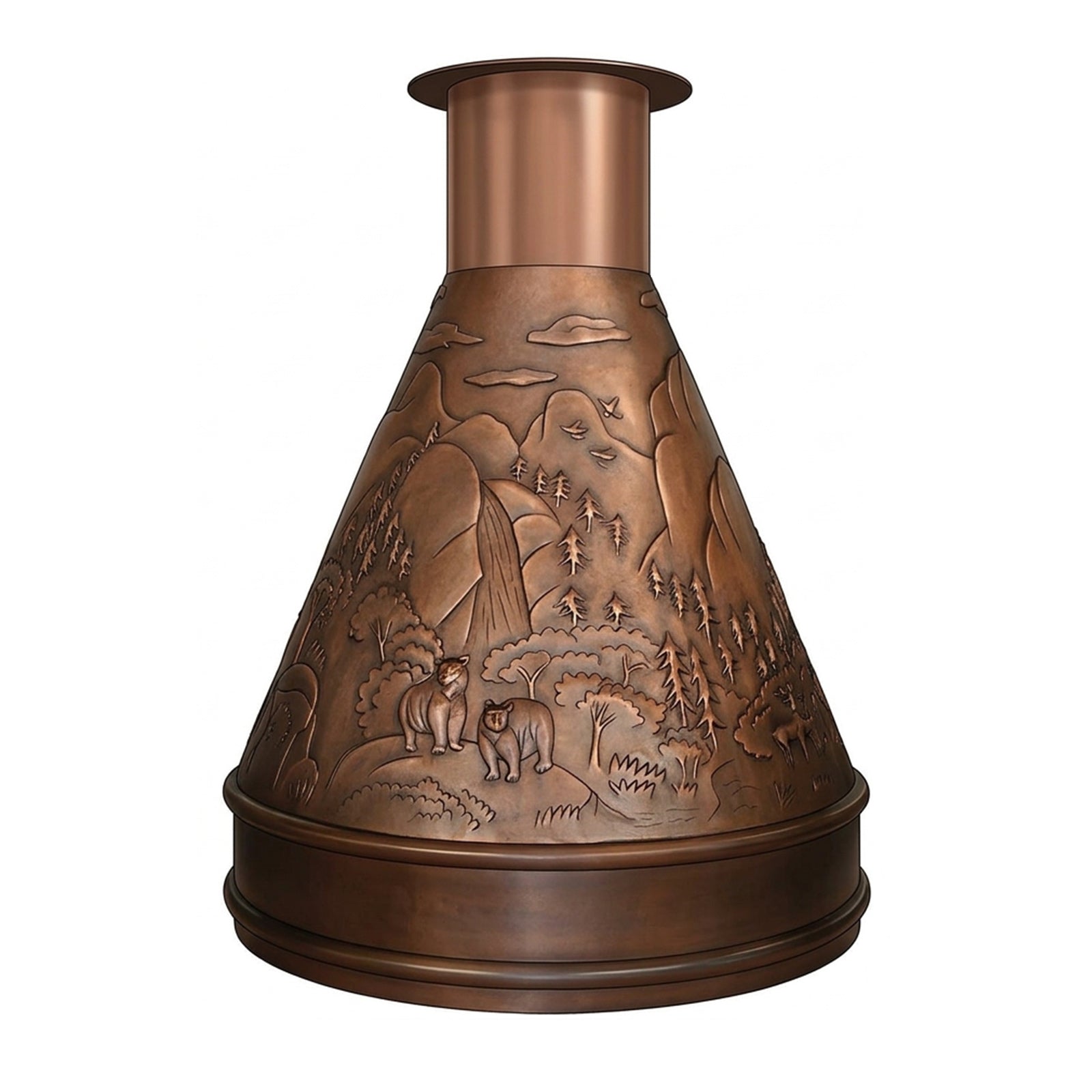 Fobest Custom Climb Copper Range Hood FCP-400