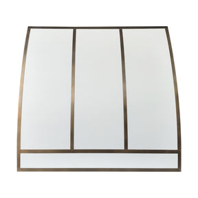 Fobest Custom Contemporary Stainless Steel Range Hood with Retro Accents FSS-607