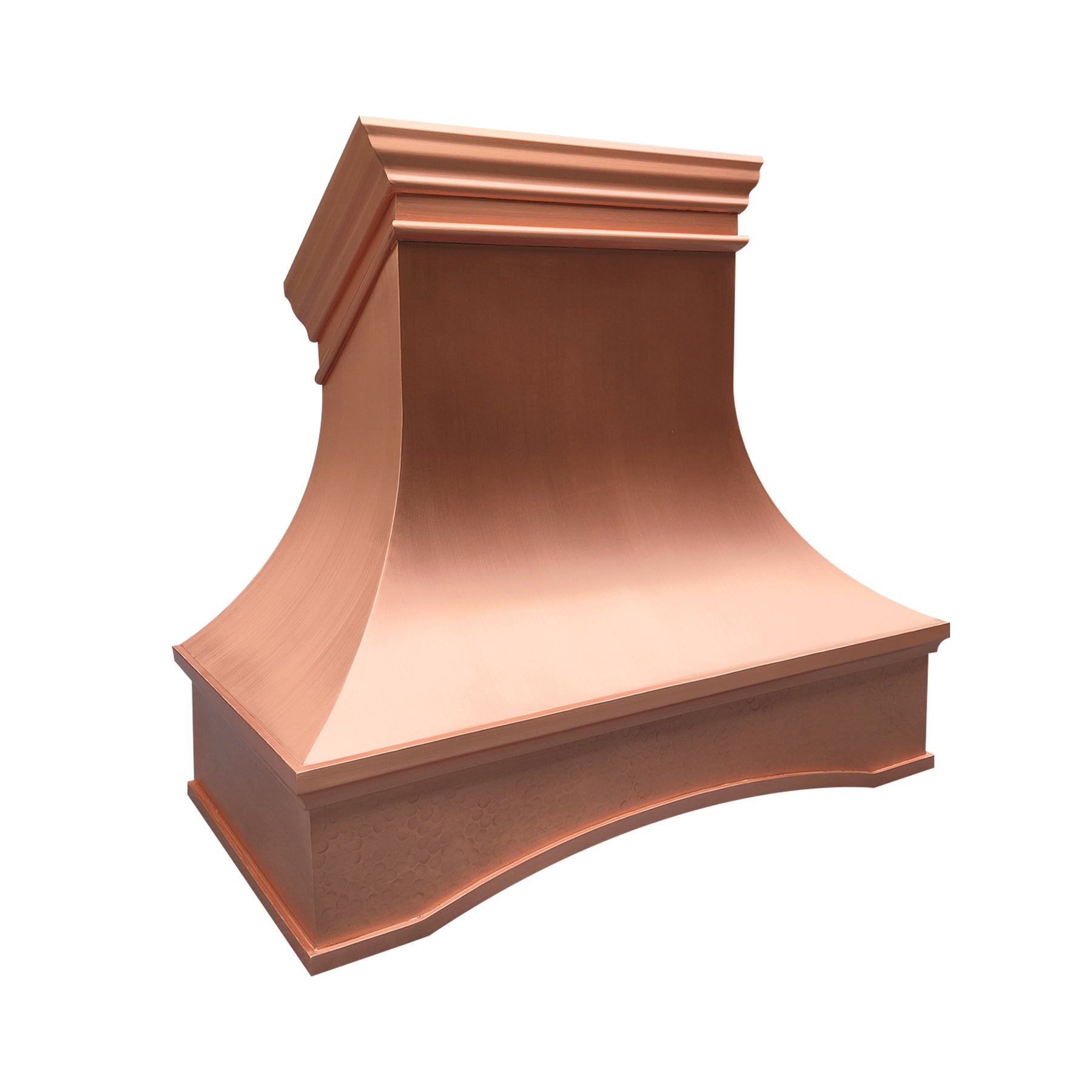 Fobest Custom Copper Range Hood Natural Copper Finish FCP-326