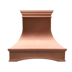 Fobest Custom Copper Range Hood Natural Copper Finish FCP-326