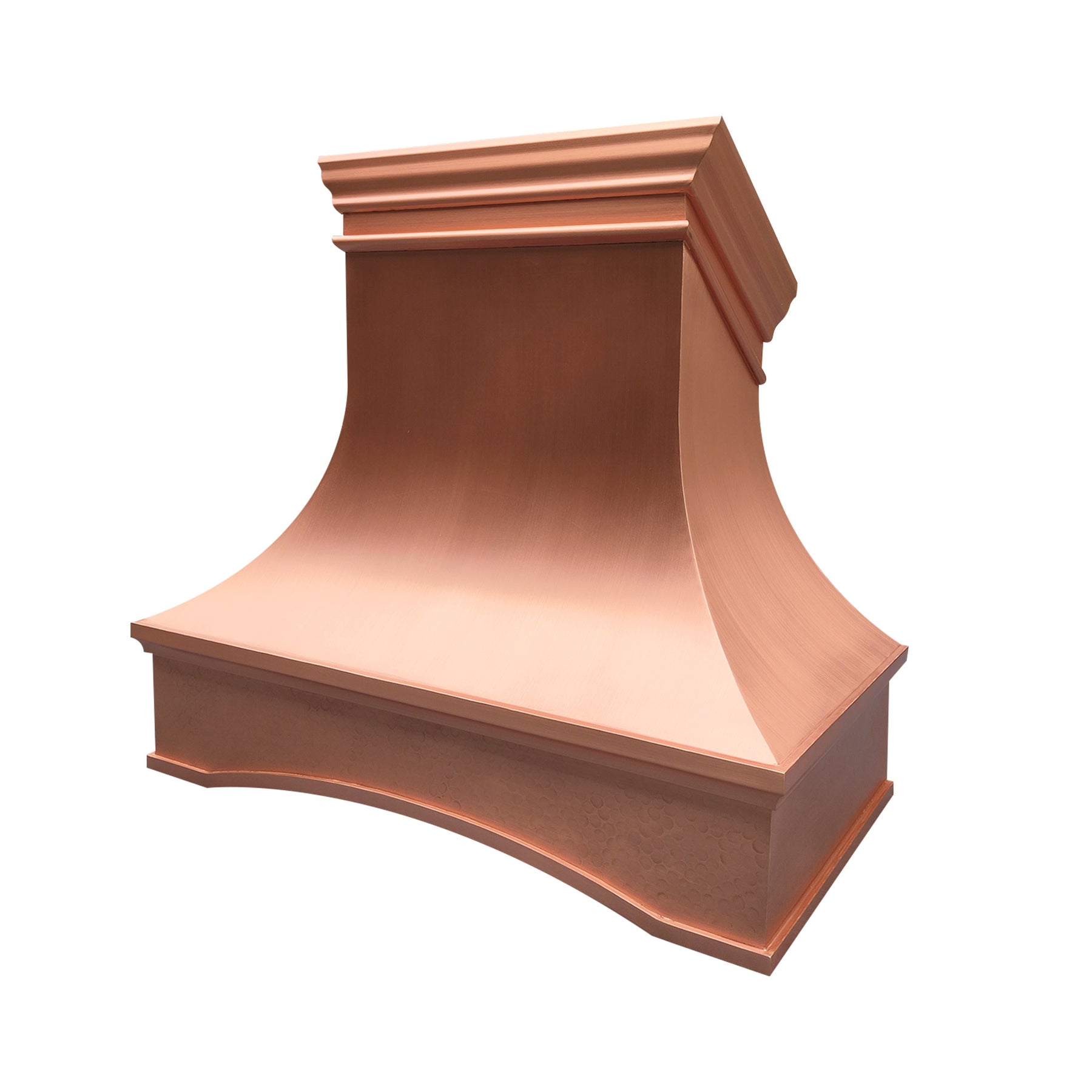 Fobest Custom Copper Range Hood Natural Copper Finish FCP-326