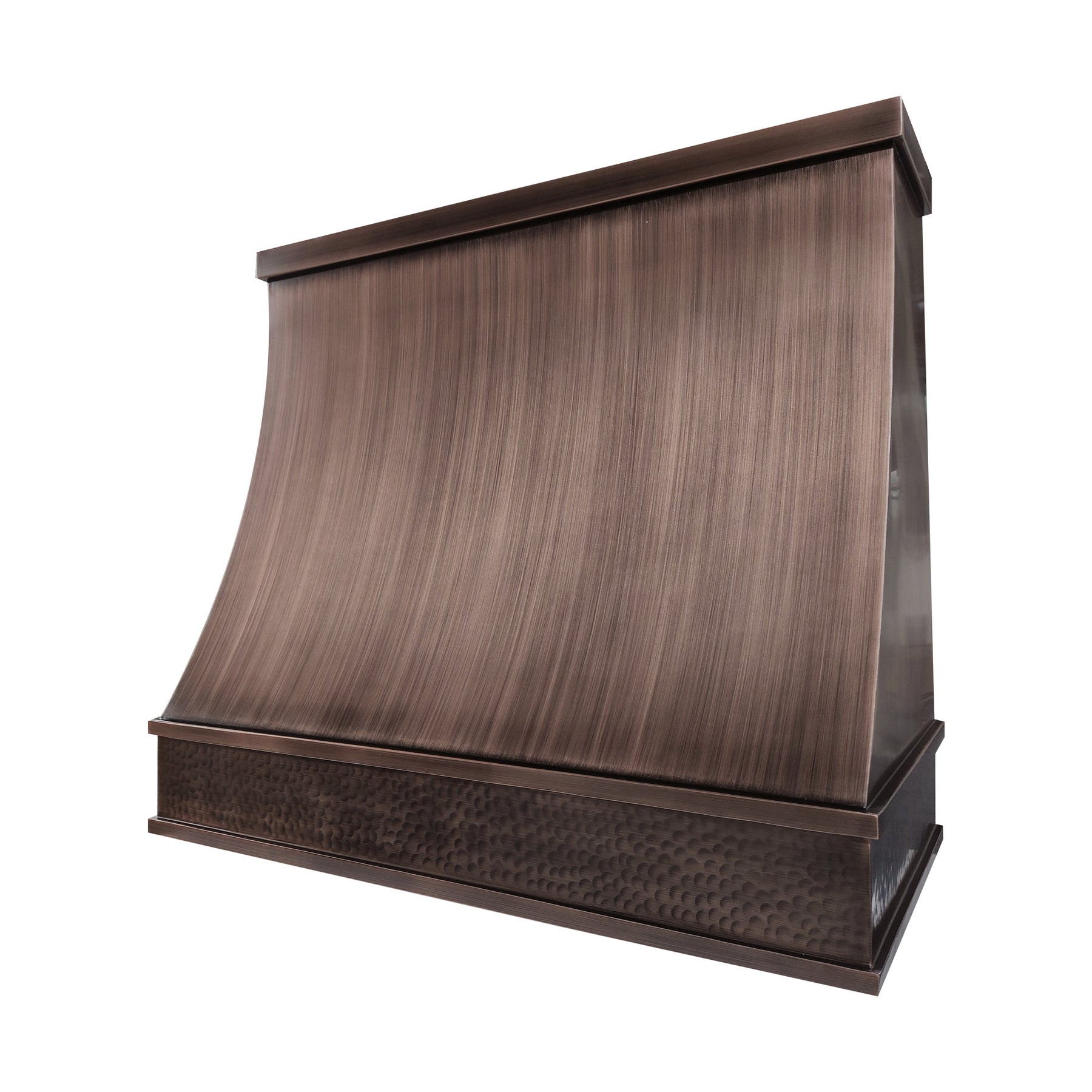 Fobest Custom Copper Range Hood with Modern Shape FCP-394