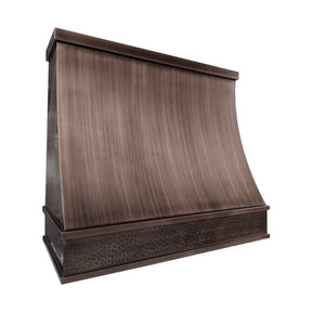 Fobest Custom Copper Range Hood with Modern Shape FCP-394