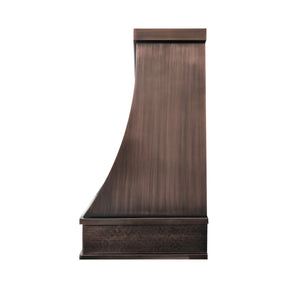 Fobest Custom Copper Range Hood with Modern Shape FCP-394