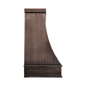 Fobest Custom Copper Range Hood with Modern Shape FCP-394