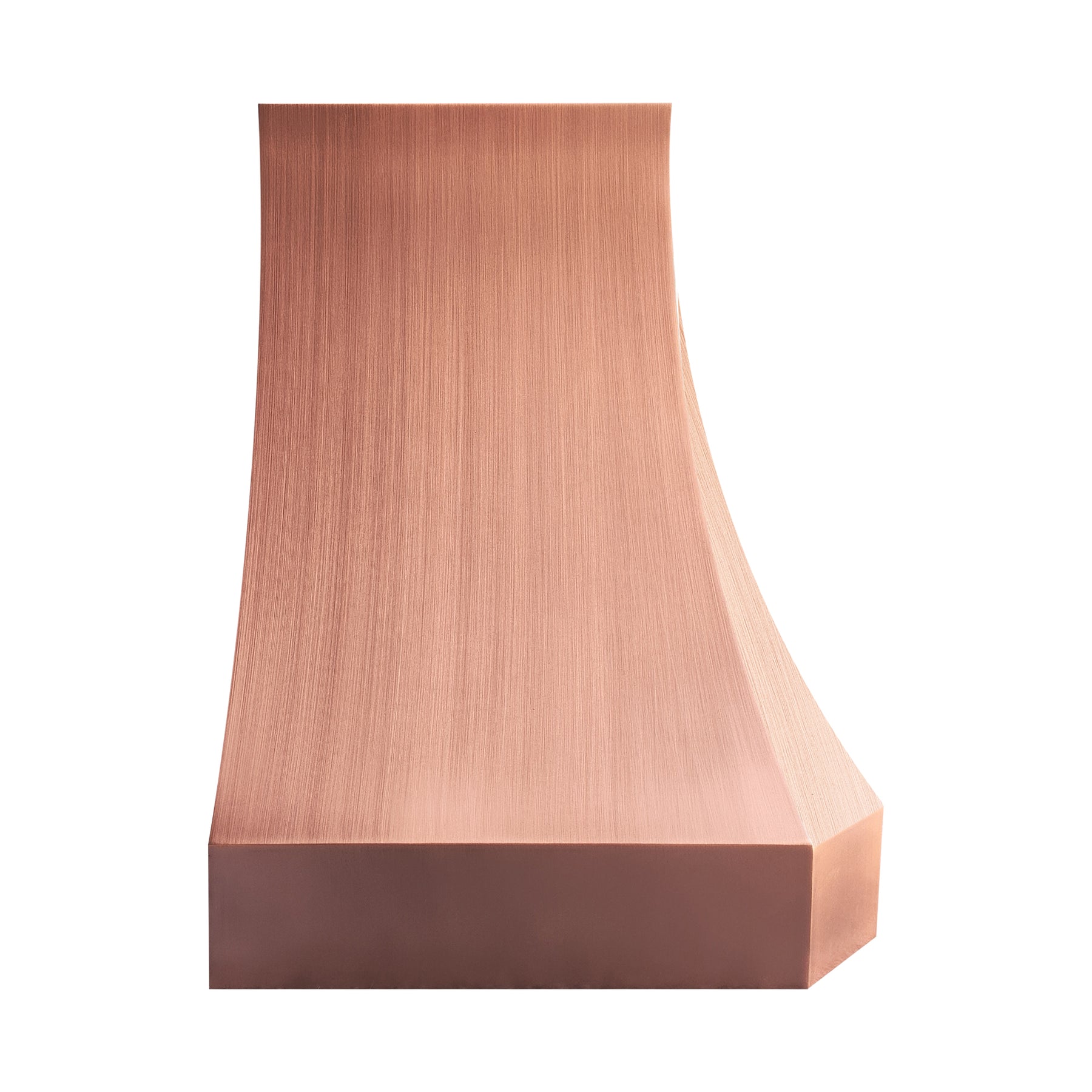 Fobest Custom Copper Range Hood with Smooth Texture FCP-120
