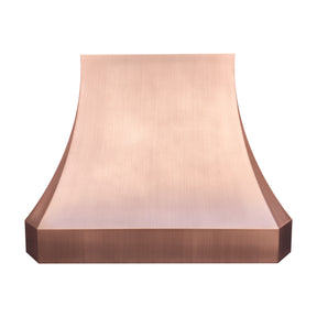 Fobest Custom Copper Range Hood with Smooth Texture FCP-120