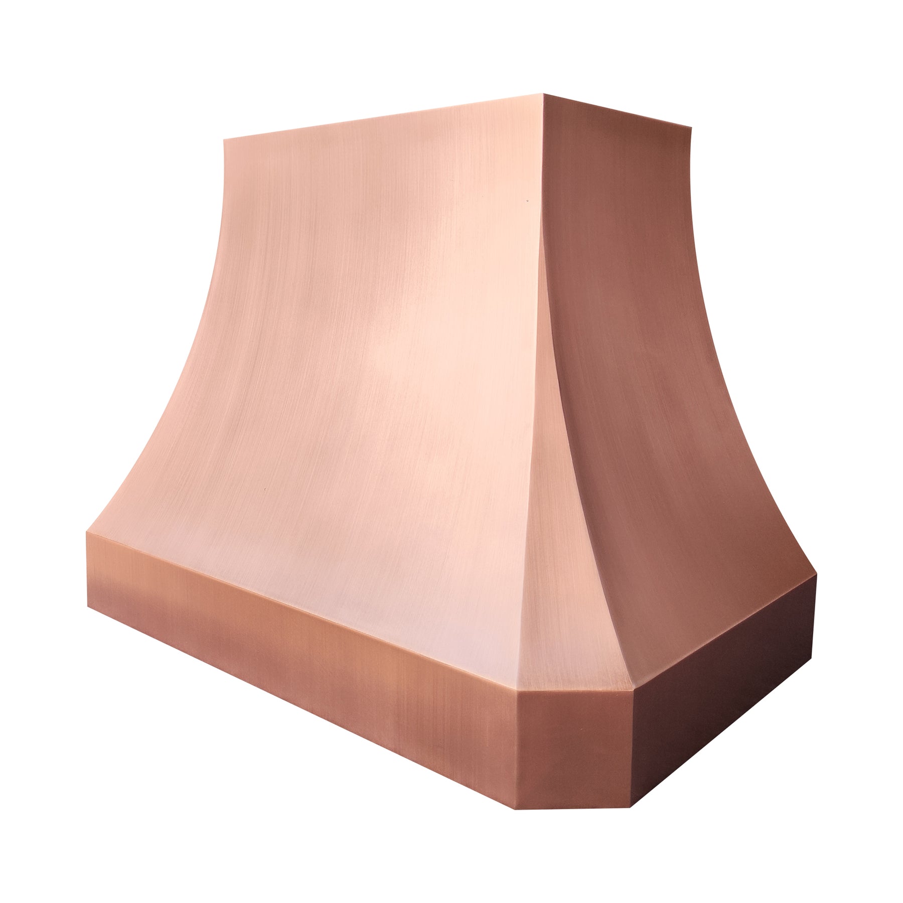 Fobest Custom Copper Range Hood with Smooth Texture FCP-120