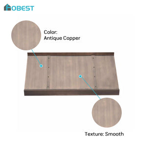 Fobest Custom Copper Under Cabinet Range Hood FCP-130