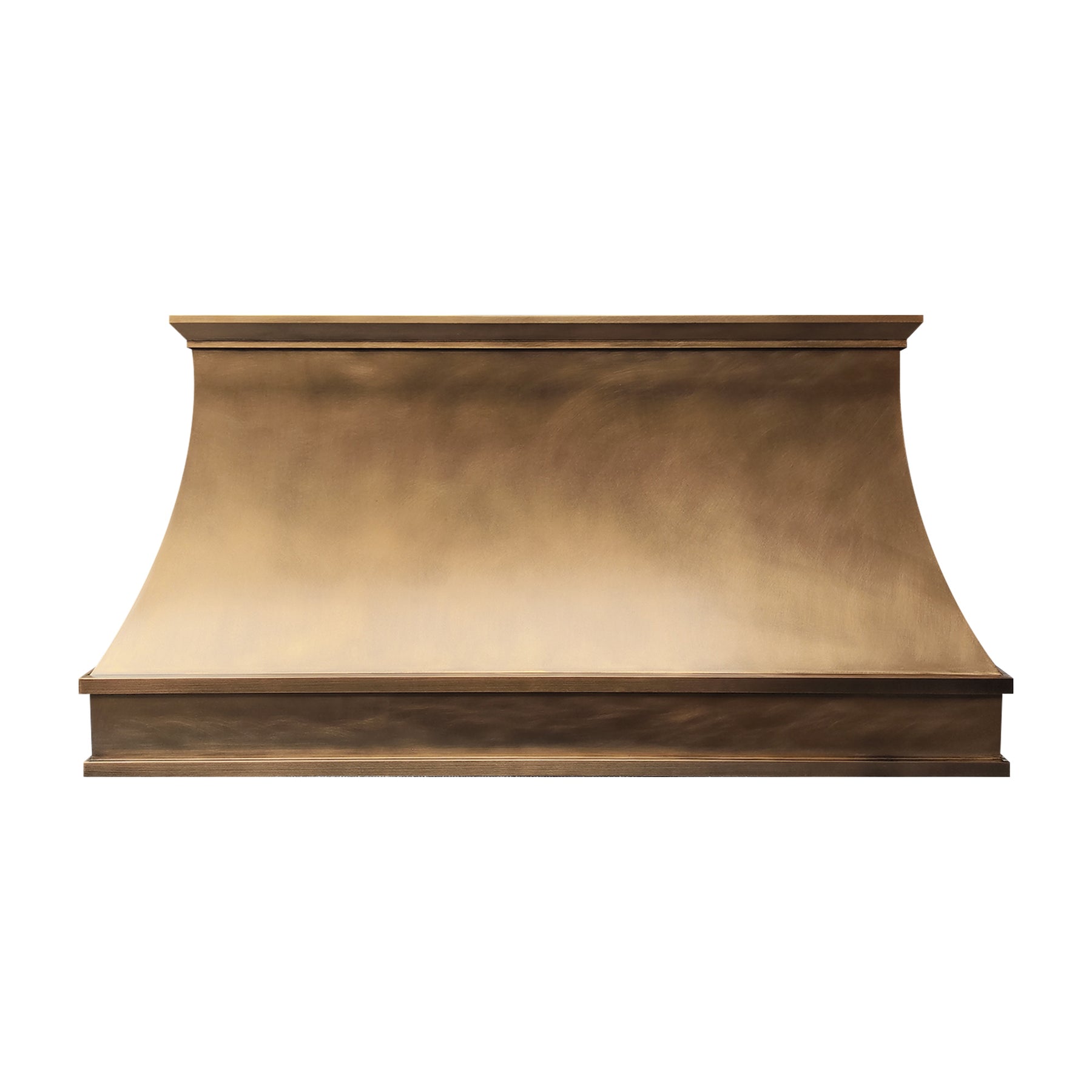 Fobest Custom Curved Brass Range Hood with Apron FSS-639