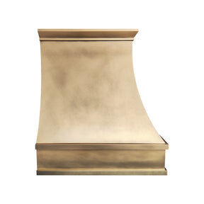 Fobest Custom Curved Brass Range Hood with Apron FSS-639