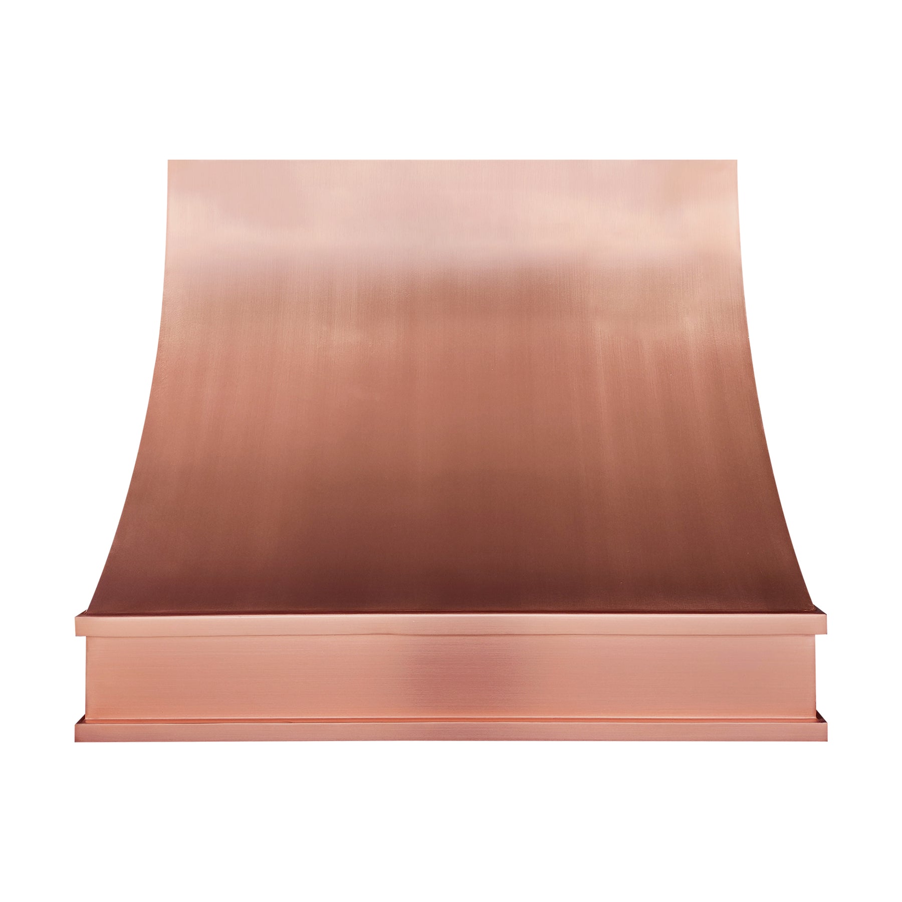 Fobest Custom Copper Range Hood Design for Minimal Modern Kicthen FCP-368