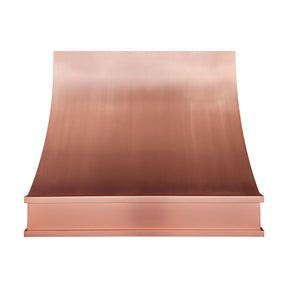 Fobest Custom Copper Range Hood Design for Minimal Modern Kicthen FCP-368