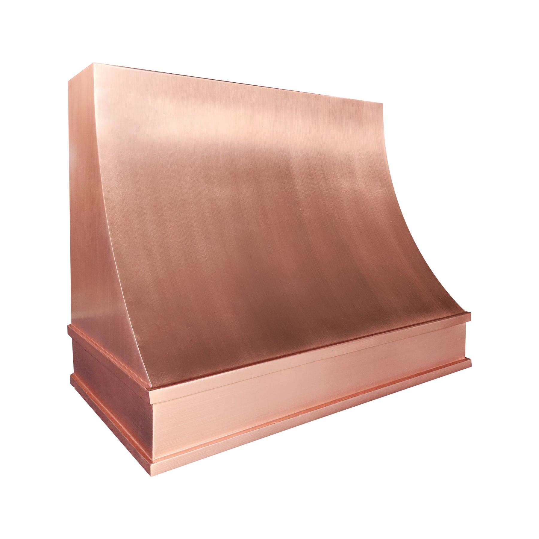 Fobest Custom Copper Range Hood Design for Minimal Modern Kicthen FCP-368