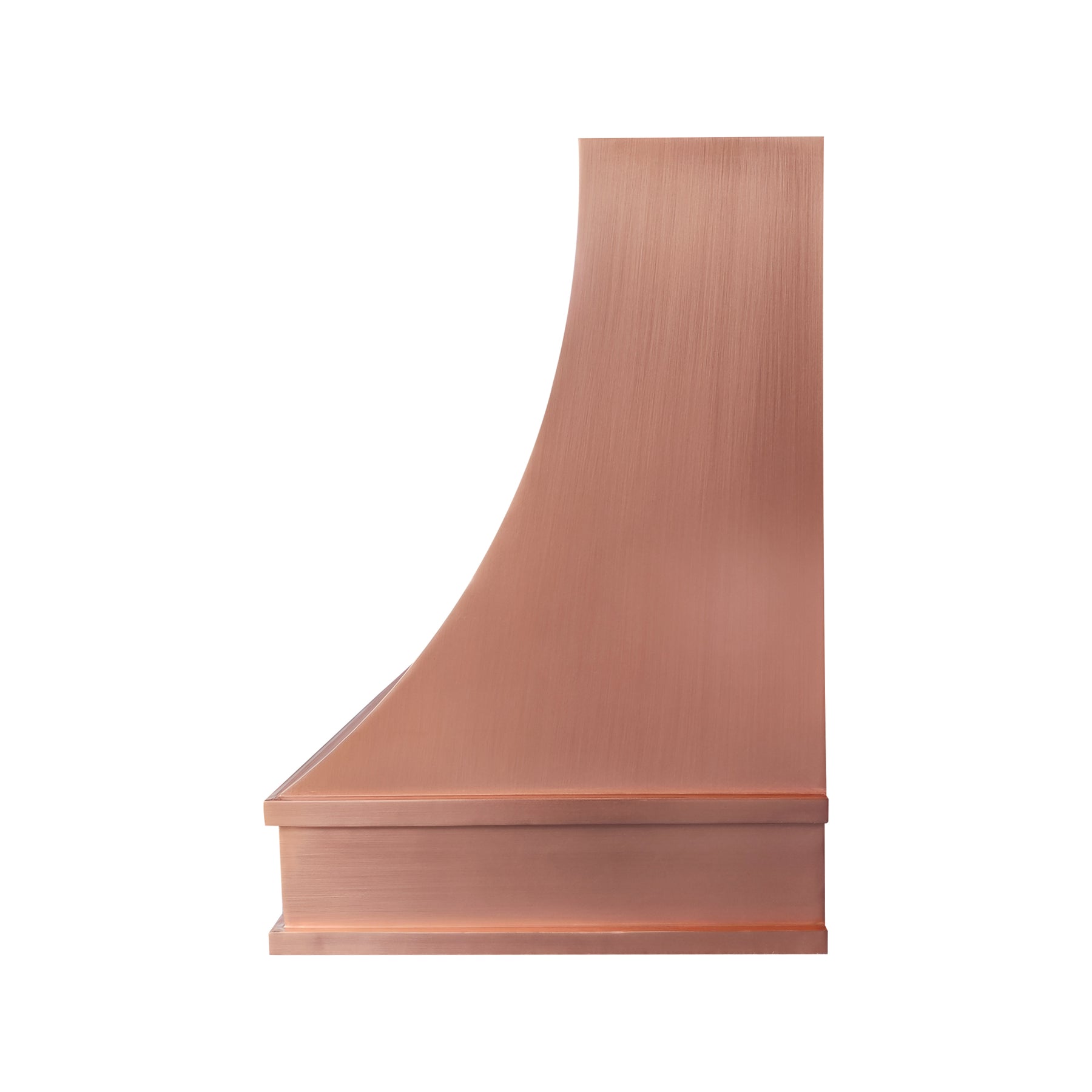 Fobest Custom Copper Range Hood Design for Minimal Modern Kicthen FCP-368