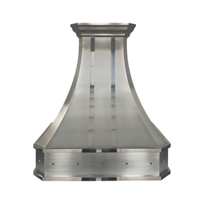Fobest Custom Curved Stainless Steel Kitchen Hood with Cornered Crown FSS-111
