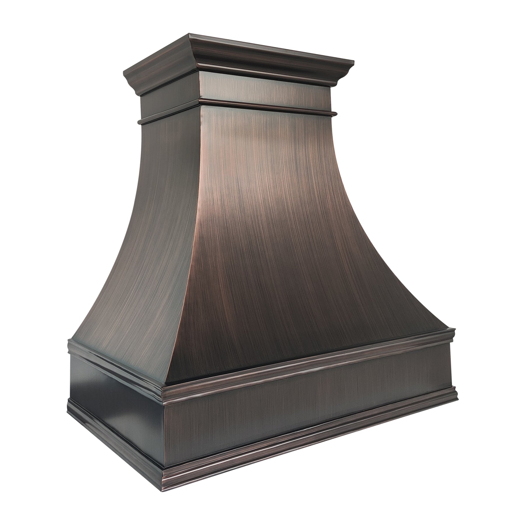 Fobest Custom Dark Antique Copper Metal Range Hood FCP-381