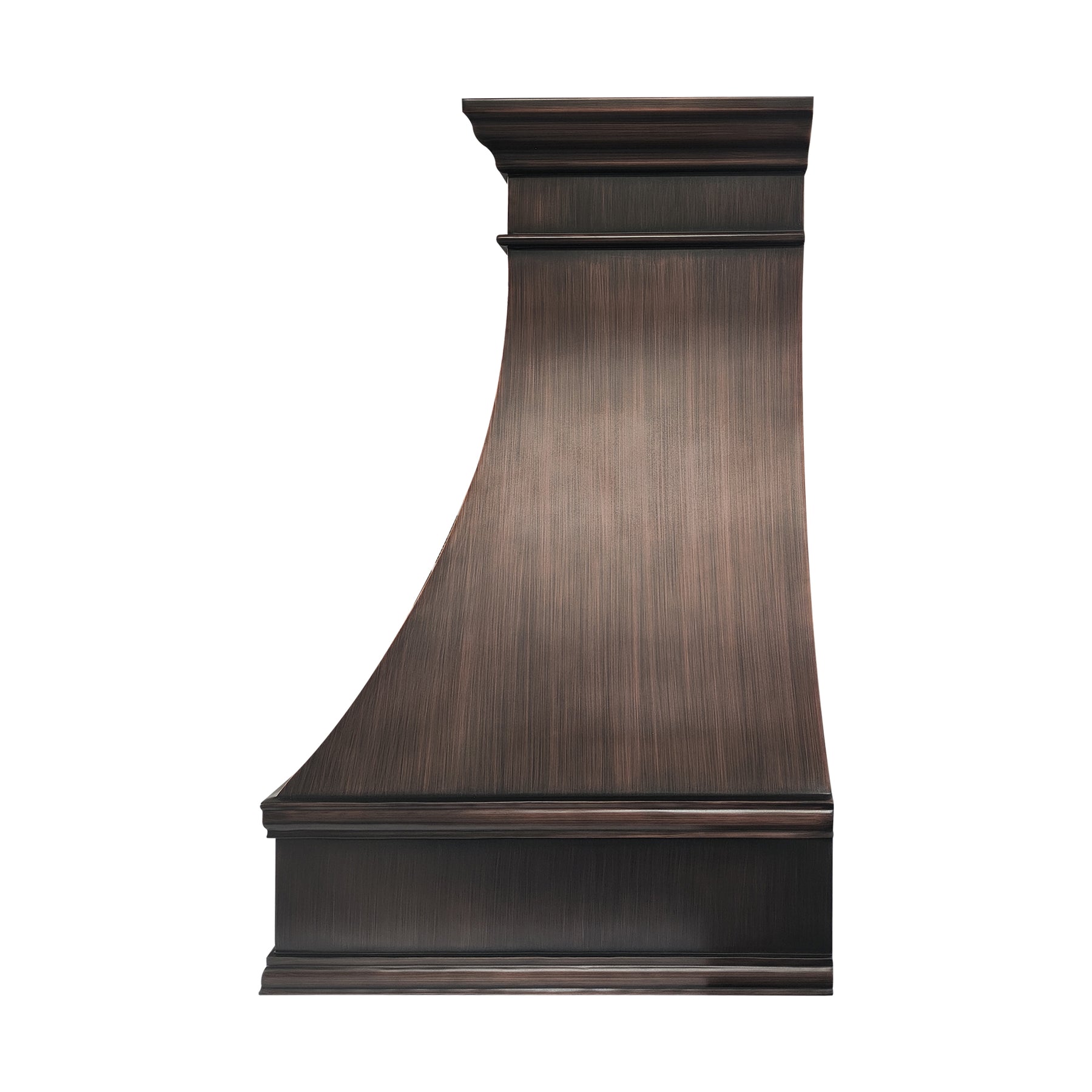 Fobest Custom Dark Antique Copper Metal Range Hood FCP-381