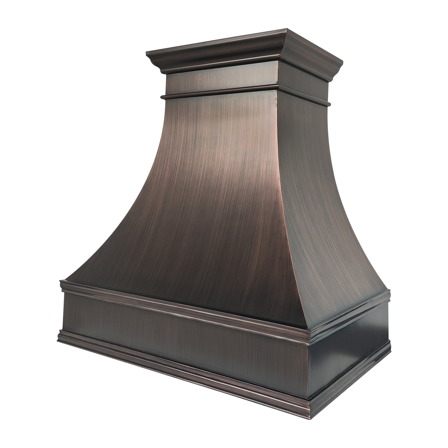 Fobest Custom Dark Antique Copper Metal Range Hood FCP-381