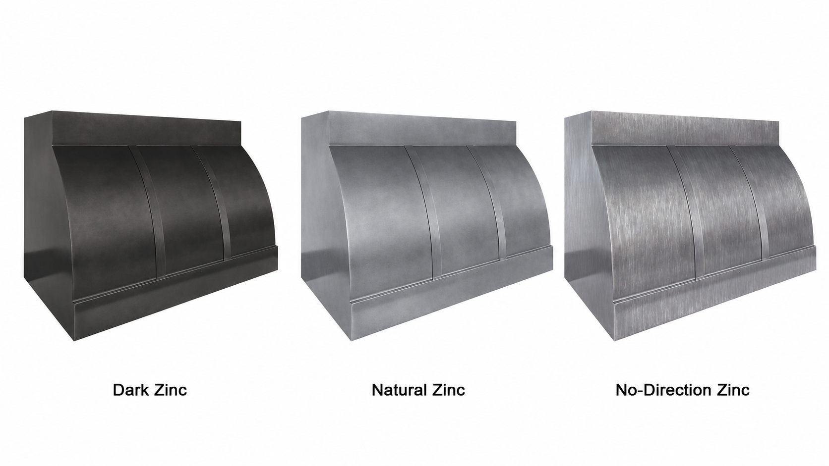 Fobest Custom Dark Zinc Range Hood Quiet Luxury Kitchen Hood FSS-655