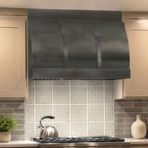 Fobest Custom Dark Zinc Range Hood Quiet Luxury Kitchen Hood FSS-655