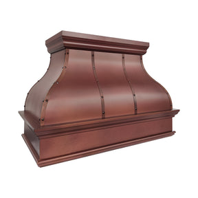 Fobest Custom Fire Copper Range Hood with Bell Shape FCP-393