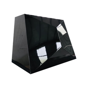 Fobest Custom Geometric Range Hood in Glossy Black FSS-664
