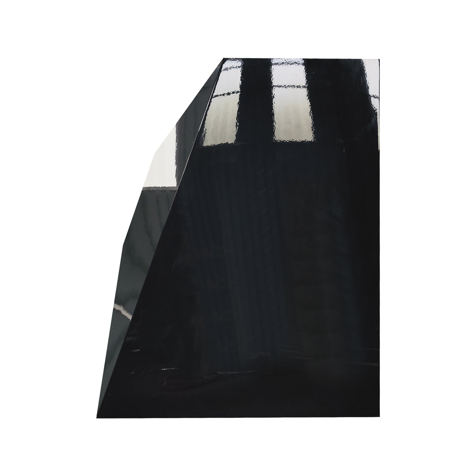 Fobest Custom Geometric Range Hood in Glossy Black FSS-664