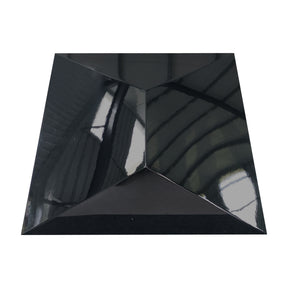 Fobest Custom Geometric Range Hood in Glossy Black FSS-664