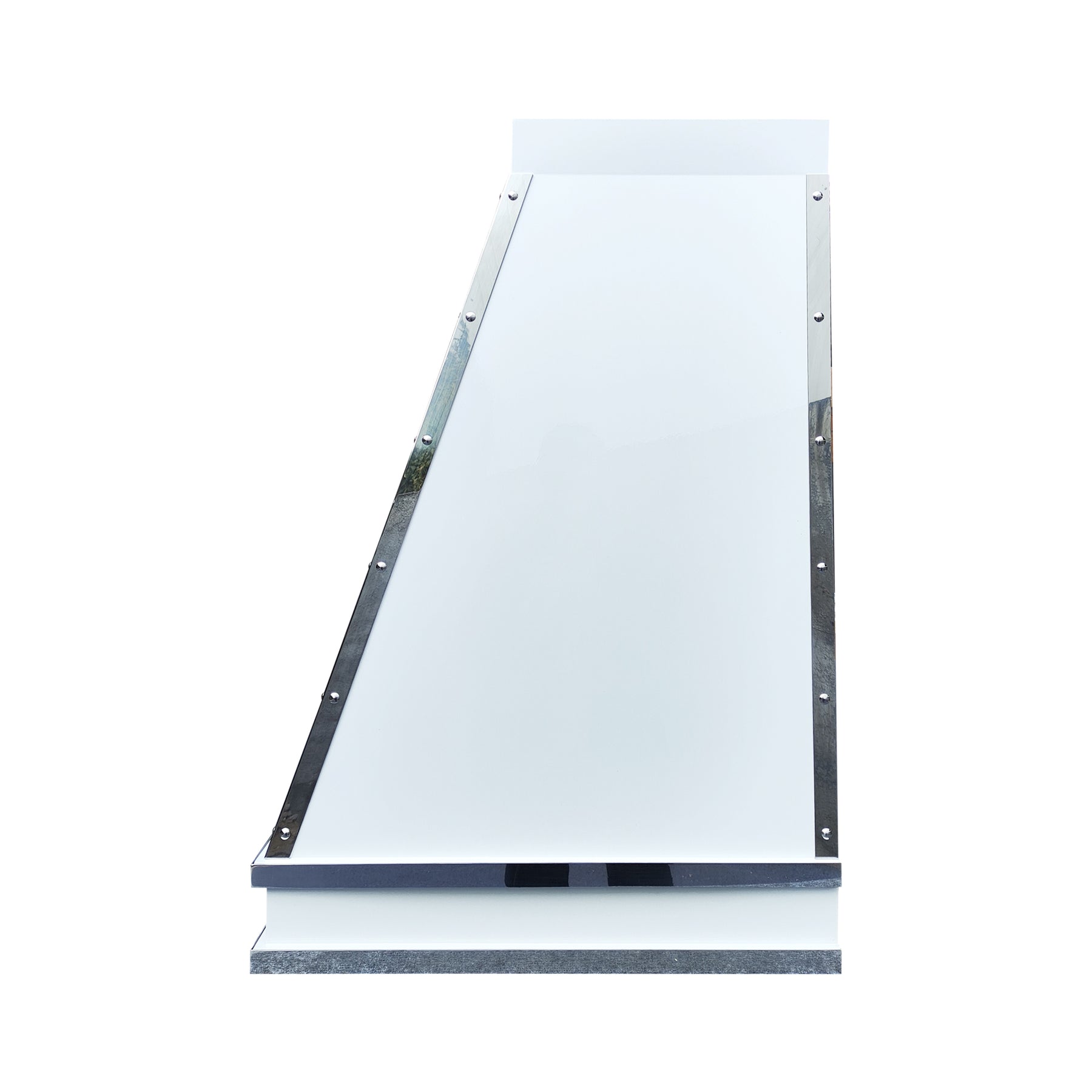 Fobest Custom Glossy White Stainless Steel Range Hood FSS-574