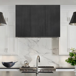 Fobest Custom Grey Box Stainless Steel Range Hood with Modern Accent FSS-567