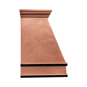 Fobest Custom Hammered Copper Kitchen Range Hood FCP-343