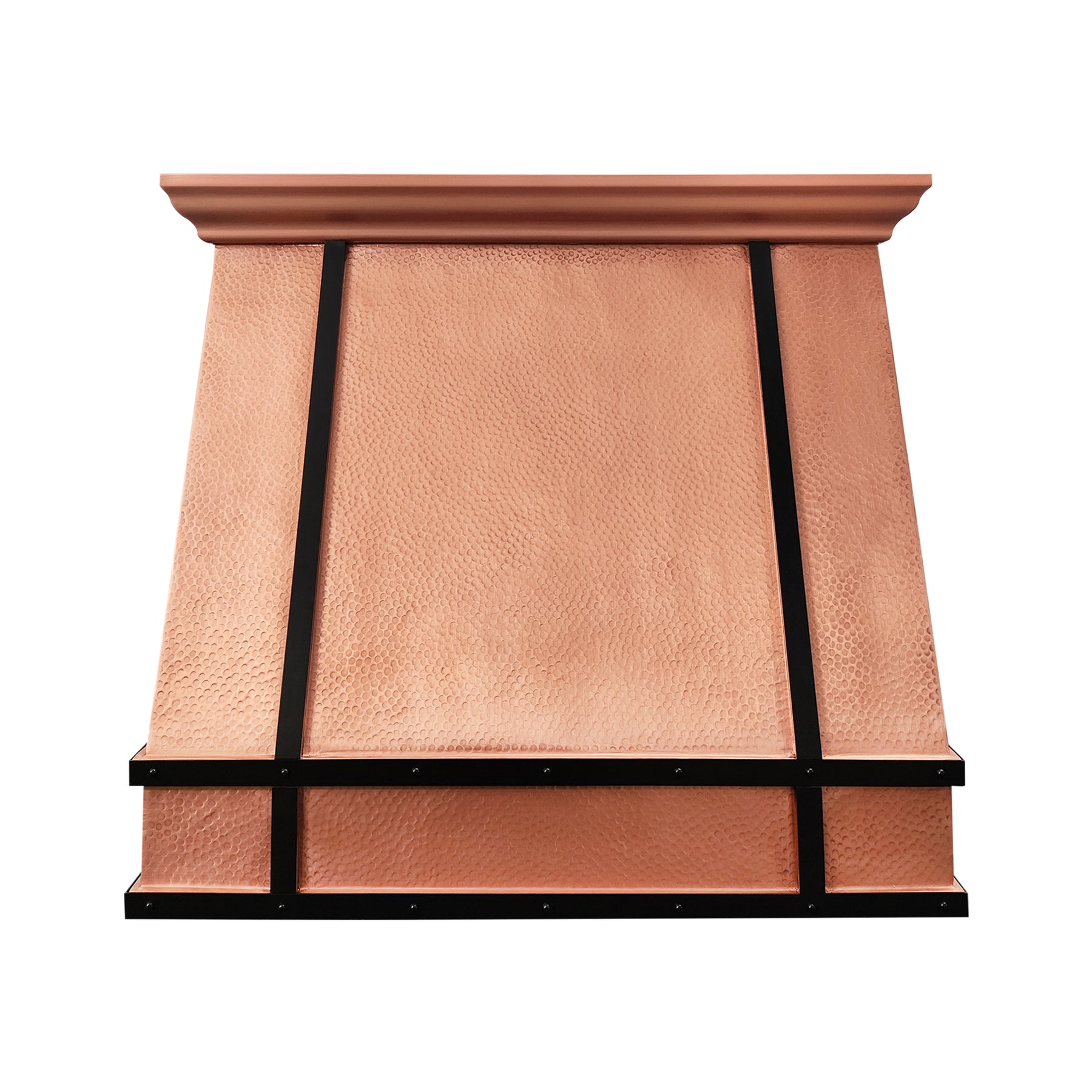 Fobest Custom Hammered Copper Kitchen Range Hood FCP-343